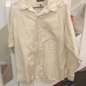 ROBERTO VILLINI Men’s off white dress shirt